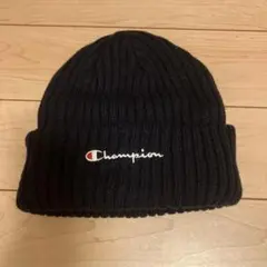 Champion ブラック ニット帽
