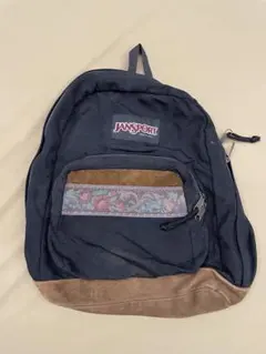 80s 〜90s USA製 ジャンスポーツ ボトムレザー リュック ボルドー 
