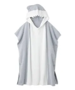 ジェラートピケ【Sleep】シャーク バスポンチョ