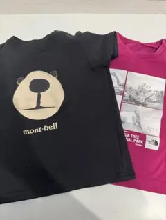 mont-bell ノースフェイス　80 Tシャツ ２まいセット