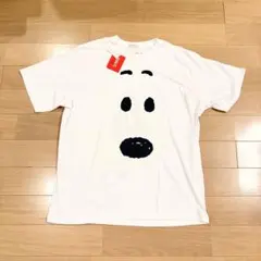 スヌーピー　半袖Tシャツ　ホワイト　L Lサイズ