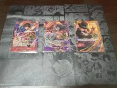 ワンピースカード　3rd anniversary set ルフィ　エース　サボ