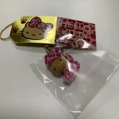 大阪限定】 日焼け ギャル キティ ヒョウ柄 根付 ストラップ - メルカリ