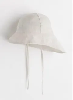 リネンの日除け帽子 H&M babyサイズ50