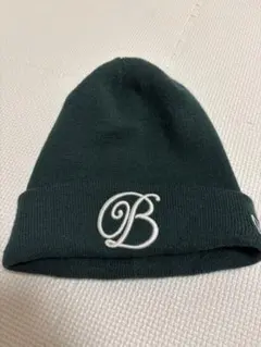 New Era ブラックアイパッチコラボニット帽 ビーニー ダークグリーンのサムネイル