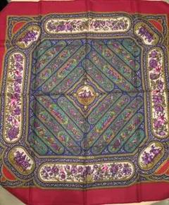 HERMES カシミヤ入り 大判(90)ストール スカーフ