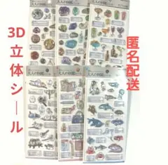 大人の図鑑シール3D ビジュアルコレクション6種類セット国内正規品