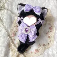 10〜13cm 着ぐるみ ぬい服 ハンドメイド ねこ ぬいぐるみ