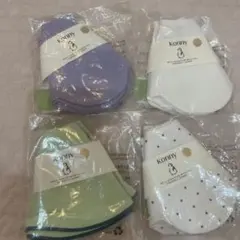 新品未使用Konny スタイ・よだれかけ 4枚セット