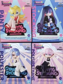 New Panty & Stocking モニタートップフィギュア 4種セットのサムネイル