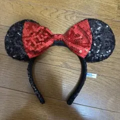 ミニーマウス ラメカチューシャ