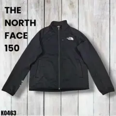 ノースフェイス 美品 キッズ ジャージ ジャケット 150 ブラック K0463