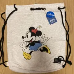 【新品☆】ディズニー⭐︎ミニーマウス☆リュック☆BREEZE ナップサック