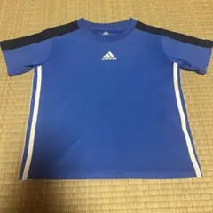 adidas キッズ Tシャツ 半袖 ブルーのサムネイル