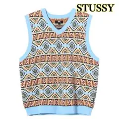 ステューシー Stussy GIZA SWEATER VEST ニットベスト