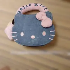 Hello Kitty デニム風 チェーンショルダーバッグのサムネイル