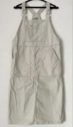 H&M ジャンパースカート サイズ36 グレージュ