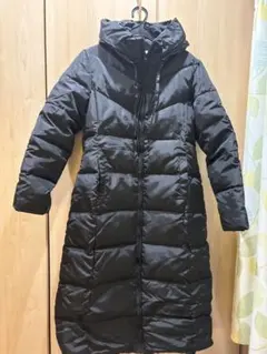 黒のロングコート Lサイズ ポリエステル100% 新品未使用