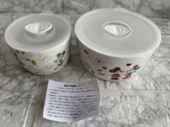 ディズニー ミッキー＆ミニー レンジパック 2点セット 保存容器のサムネイル
