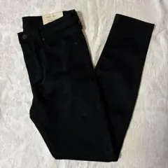 無印良品　パンツ　スキニー　無印　黒　ブラック　W26×L30 未使用　スリム