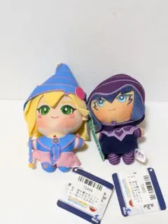 遊戯王 みにコレ！マスコット ブラック・マジシャン・ガール＆ブラック・マジシャンのサムネイル