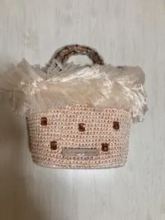 JILLSTUART ハンドバッグ ピンク クロコ型押し - メルカリ