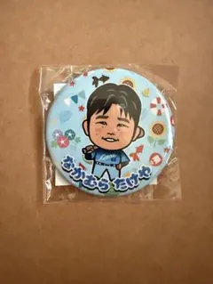 埼玉西武ライオンズ 中村剛也 缶バッジ ミニキャラSummer2026