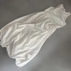 ジーユー　GU バブルヘムワンピース　Lサイズ