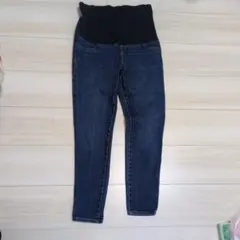 LEPSIM　レプシム　マタニティ ハイウエスト デニム　スキニーパンツ　S
