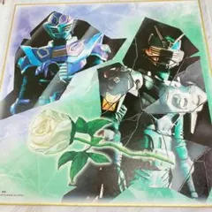仮面ライダー王蛇　色紙