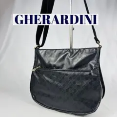 GHERARDINI ゲラルディーニ ワンショルダー　ソフティ ロゴモチーフ　黒のサムネイル