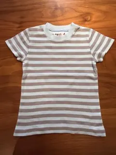 【値下げ】アニエス・ベー　アンファン　ストライプ Tシャツ 2歳用