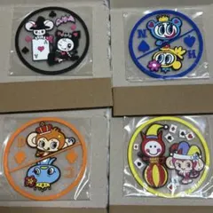 ナルミヤキャラクターズ クリアラバーコースター 4種セット