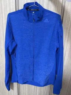 adidas ランニングジャケット ブルー