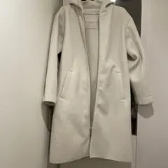 フード付きコート