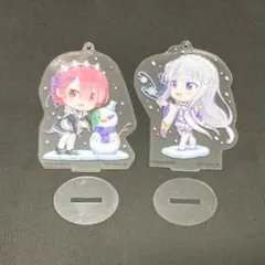Re:ゼロから始める異世界生活 リゼロ アクリルスタンド 2点セット