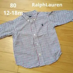 Ralph Lauren チェックシャツ 80 12-18m