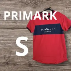 匿名配送✨PRIMARK 半袖Tシャツ S レッド/ネイビーのサムネイル