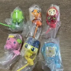 たまごっち　カラフルマルチチャーム　全６種　コンプリートセット　ガチャガチャ