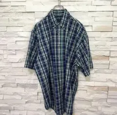 90s Ralph Lauren ラルフローレン 半袖BDシャツBLAIRE