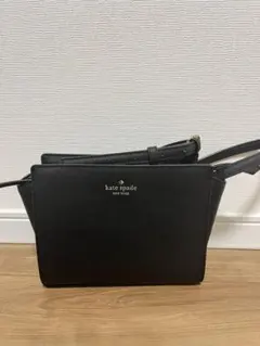 【美品】kate spade NEW YORK ショルダーバッグ ブラックのサムネイル