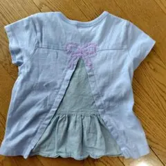 KP 80センチ　女の子　半袖　女の子 水色のサムネイル