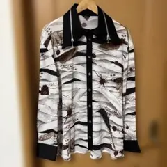 【未着用】アリパイ Wolf the ripper柄BIGシャツのサムネイル