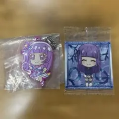 アイカツ 氷上スミレ シール＆ラバーストラップセット