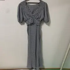 ギンガムチェック　ワンピース2セット