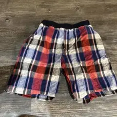 familiar チェック柄 半ズボン 100cm