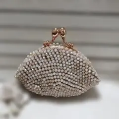 ハンドメイドビーズがま口