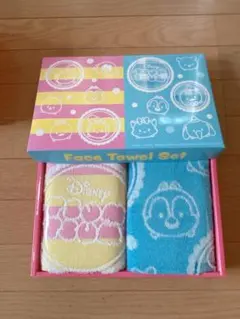 新品未使用＊ ツムツム　フェイスタオル セットミッキーマウス・ミニーマウス