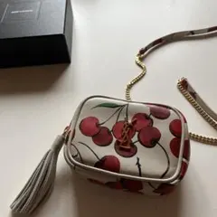 サンローラン☆チェリー　キーポーチ