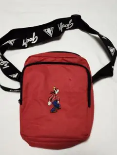 Goofy 赤 ショルダーバッグ